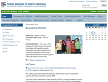 Tablet Screenshot of ec.ncpublicschools.gov